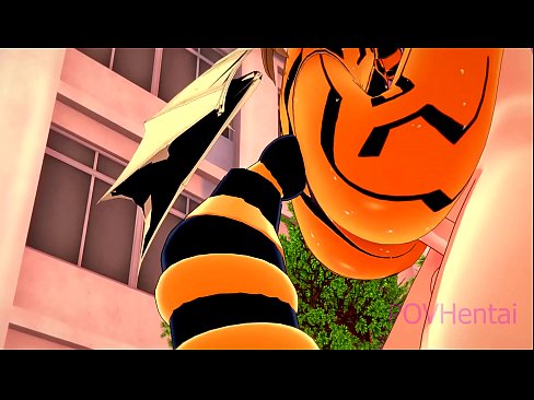 ❤️ Wasp Girl Monster ☑ Anal video at us ❌️